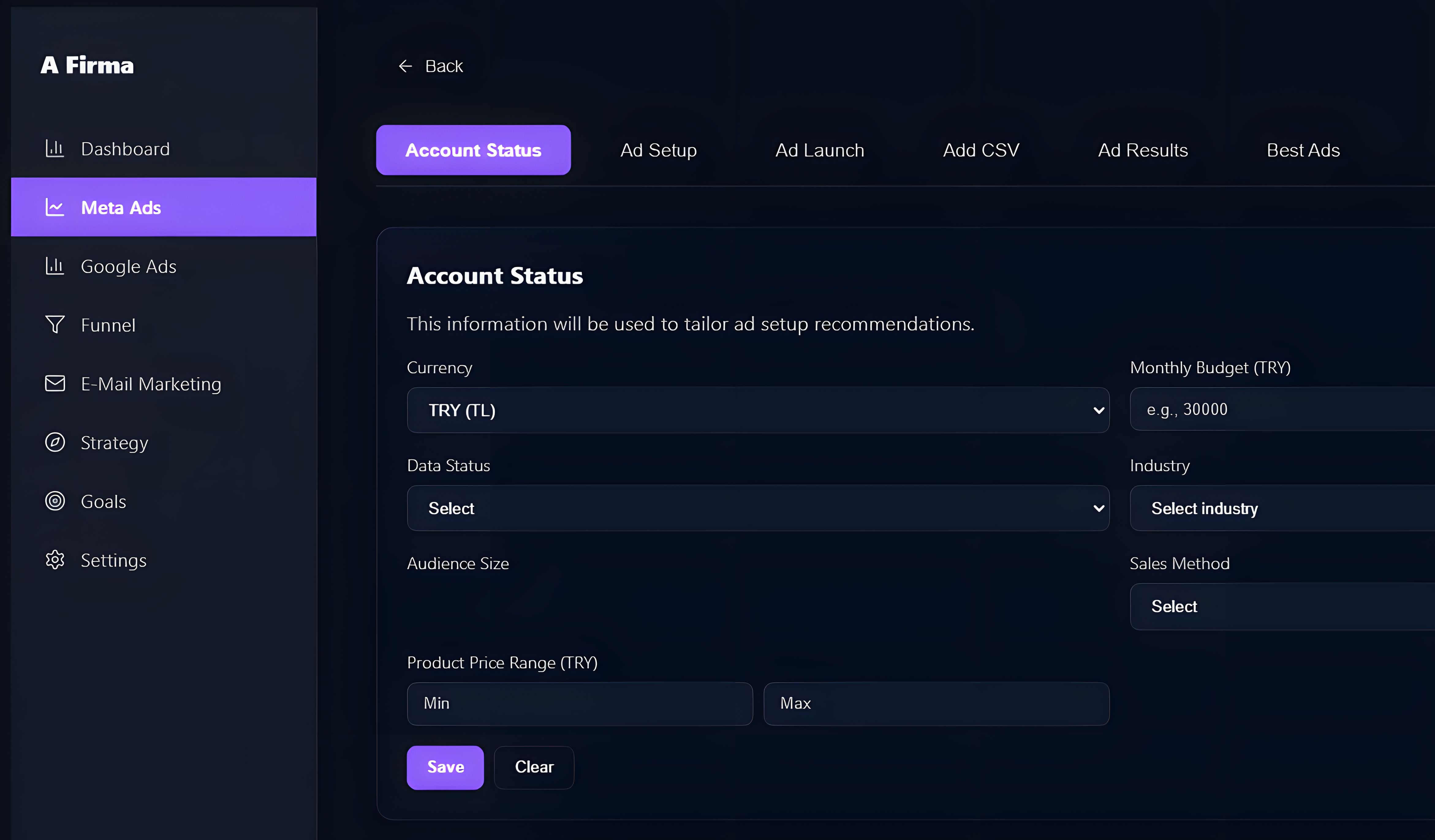 Müşteri Yönetim Sistemi